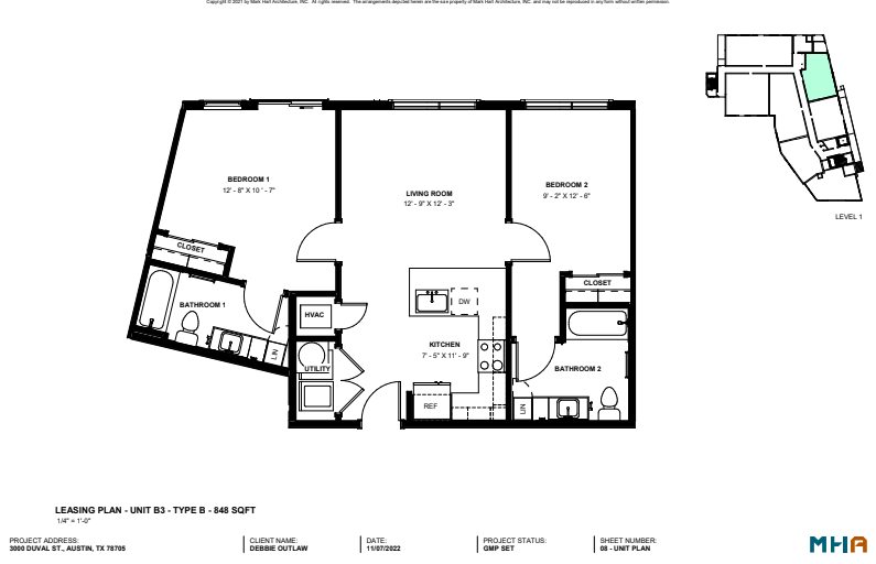 3000 Duval St Unit 103 (B3) Austin, TX 78705