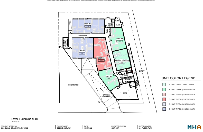 3000 Duval St Unit 103 (B3) Austin, TX 78705
