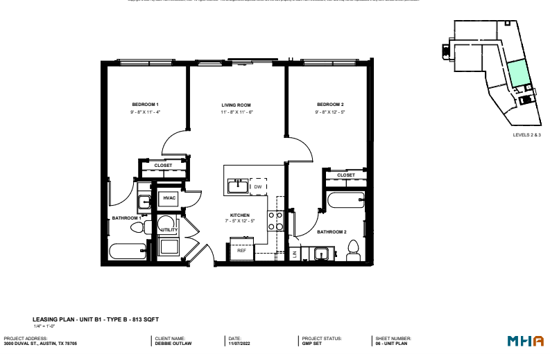 3000 Duval St Unit 205 (B1) Austin, TX TX